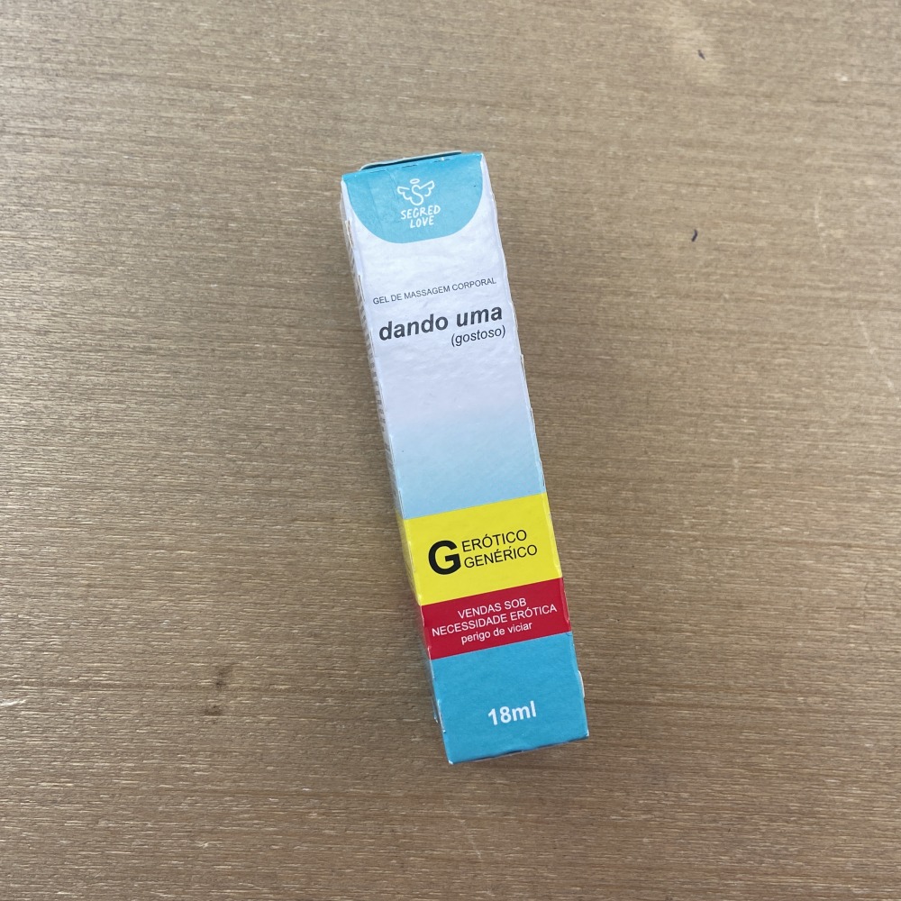 Gel Retardante Masculino Dando Uma Gostoso 18ml 