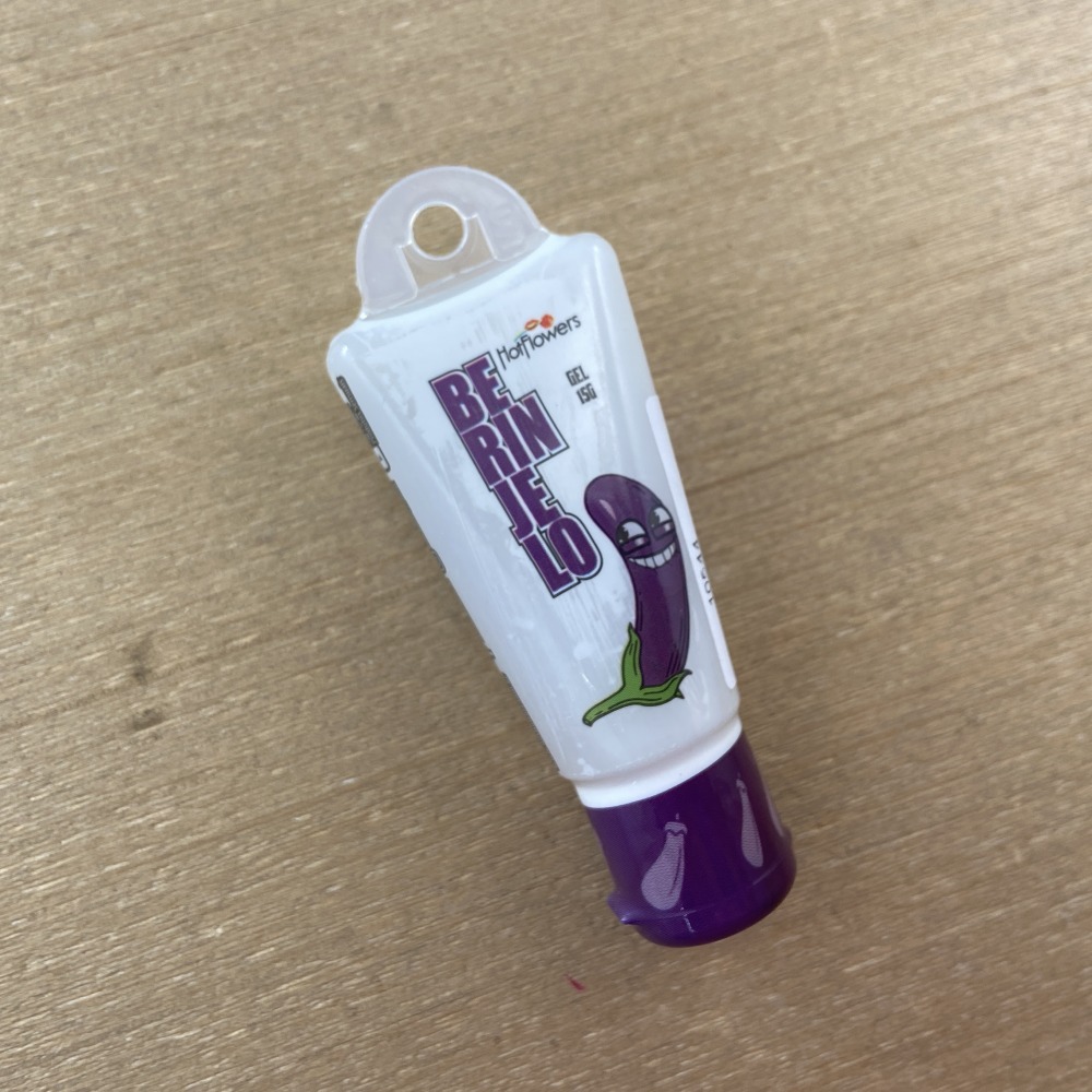 Gel Excitante Berinjelo Masculino 15g Hot Flowers