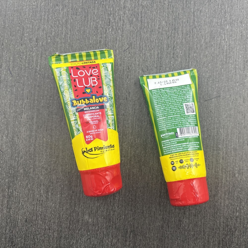 Lubrificante Corporal Love Lub Melancia Beijvel