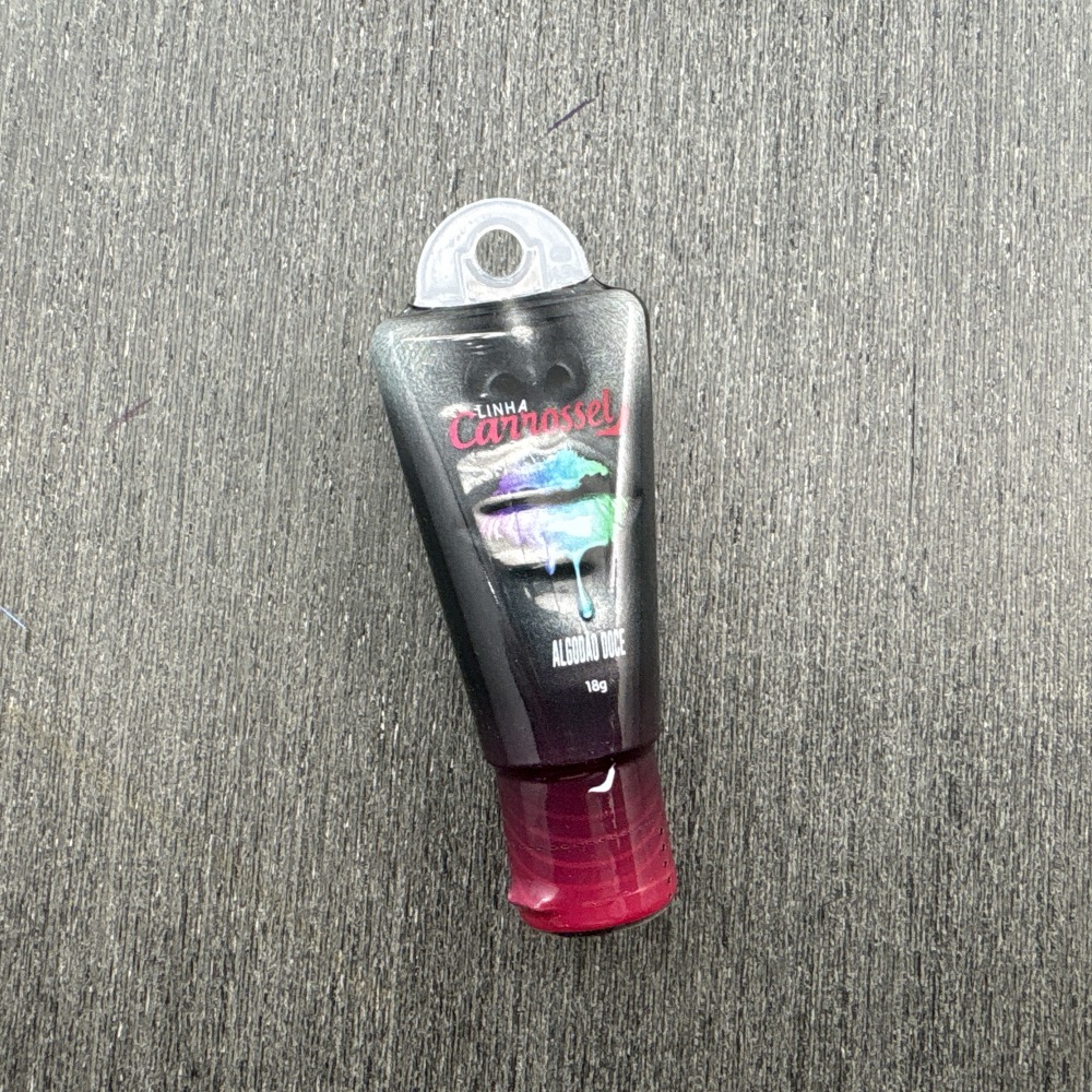 Carrossel Gel Lubrificante Comestvel Algodo Doce Com Efeito Glitter