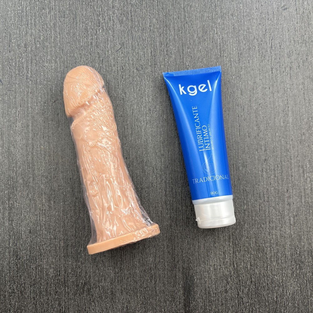 Kit Lubrificante ntimo Tradicional e Prtese Peniana da Kgel Softline