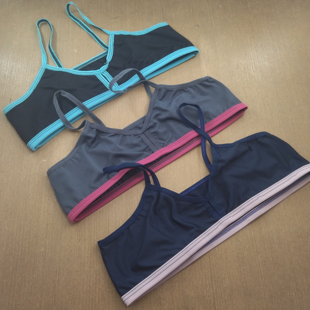 Kit 3 Top Juvenil sem Bojo