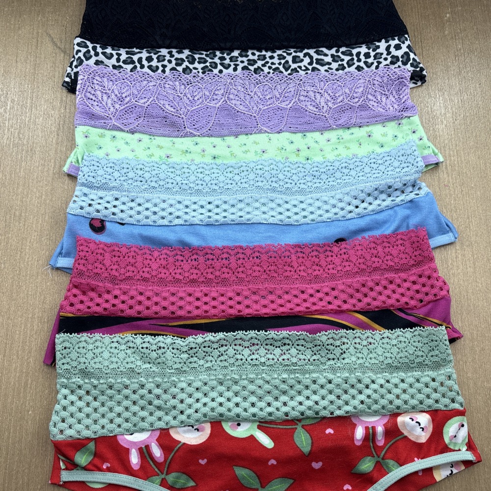 Kit com 2 Calcinhas Fio Duplo e Cs em Renda