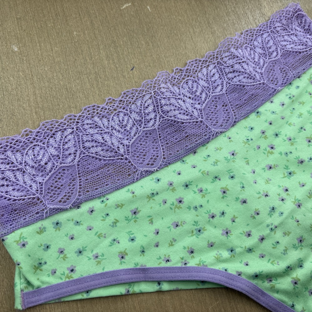 Kit com 2 Calcinhas Fio Duplo e Cs em Renda