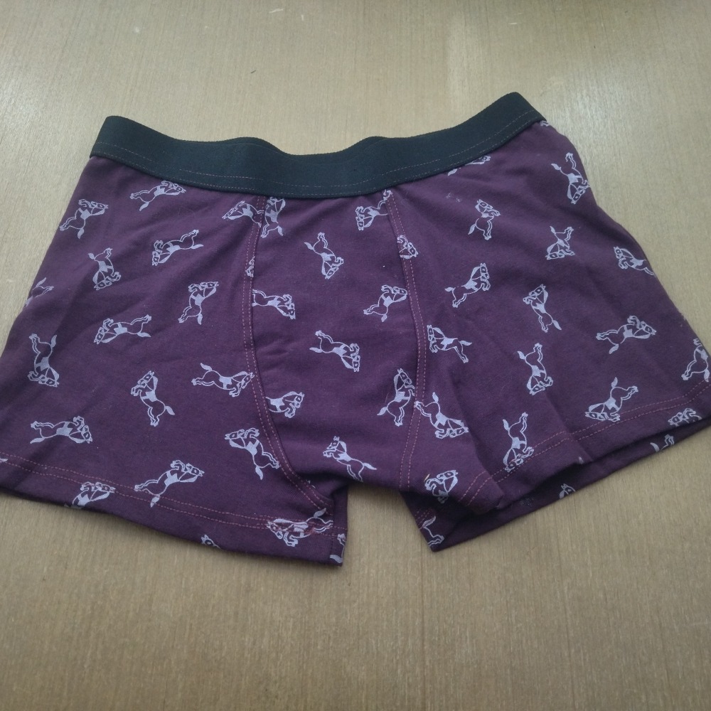 Kit 3 Cueca Boxer Infantil em Malha