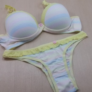 Conjunto microfibra detalhes em Boto