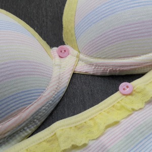 Conjunto microfibra detalhes em Boto