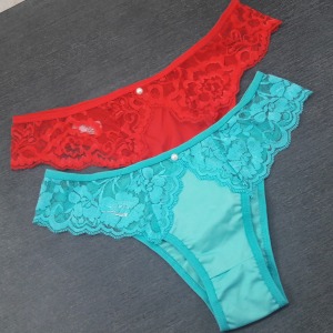 Tanga Renda Cavadinha Prola