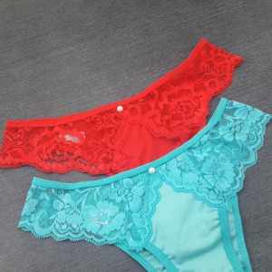 Tanga Renda Cavadinha Prola