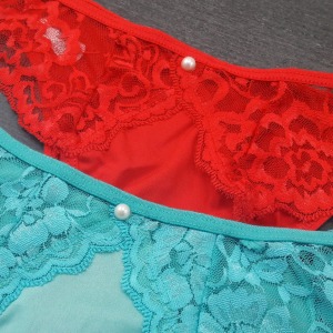 Tanga Renda Cavadinha Prola