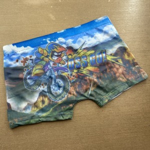 Cueca Infantil Com Estampas Em Sublimao