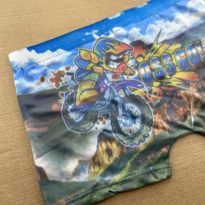 Cueca Infantil Com Estampas Em Sublimao