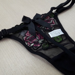 Tanga String Bordado