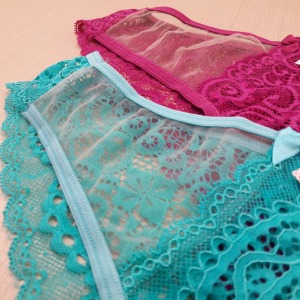 Tanga Renda Detalhe Nude