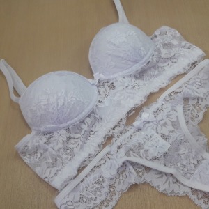Conjunto Mini Corpete Renda