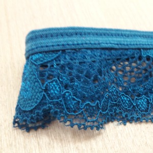 Calcinha em Cotton com Detalhe em Renda