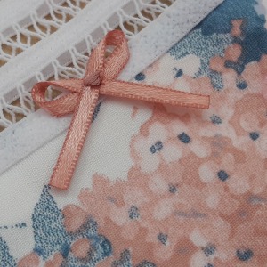 Calcinha Estampa e Tela 