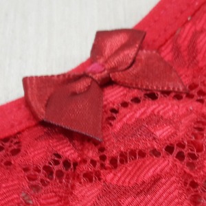 Conjunto Com Bojo Em Microfibra e Renda 