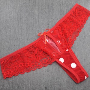 Tanga Renda Cofrinho 