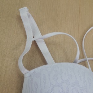 Conjunto Strappy Poliamida e Renda