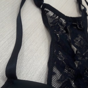 Conjunto Nadador em Poliamida e Renda