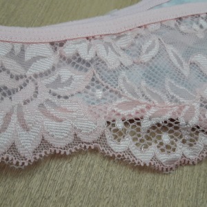Calcinha em Microfibra e Renda Detalhe Lao