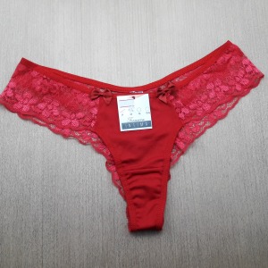 Tanga em Micro e Renda Lisa