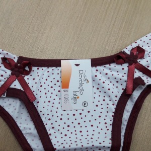 Calcinha Poliamida Especial Estampada com Toque Suave