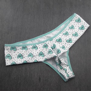 Tanga Fio Duplo em Microfibra