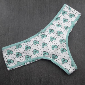 Tanga Fio Duplo em Microfibra