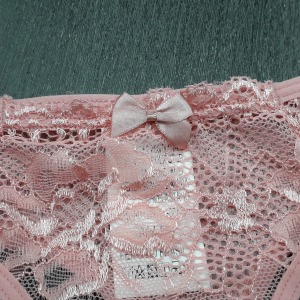 Conjunto Com Renda e Microfibra