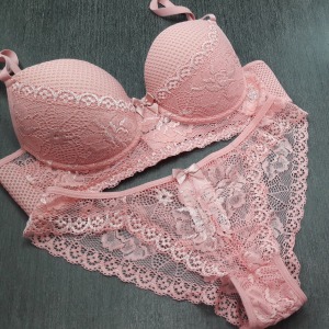 Conjunto Com Renda e Microfibra