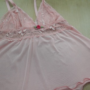 Baby Doll Tule Rococ Plus Size