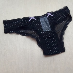 Calcinha Tule com Renda 