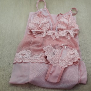 Camisola Longa Em Tule Noiva