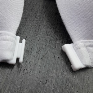 Suti Nadador em Cotton Fecho Frontal