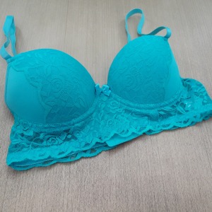 Conjunto Poliamida Detalhes em Renda