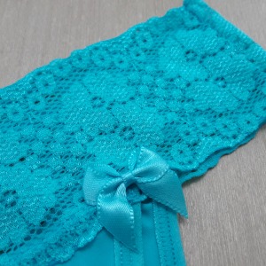 Conjunto Poliamida e Renda com Alas Removveis