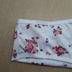 Tanga Estampada Costura Dupla