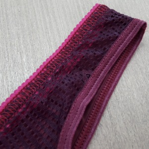 Tanga Fio com Renda Frontal