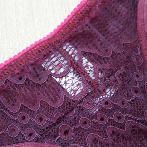 Tanga Fio com Renda Frontal