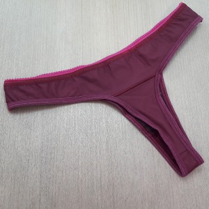 Tanga Fio com Renda Frontal
