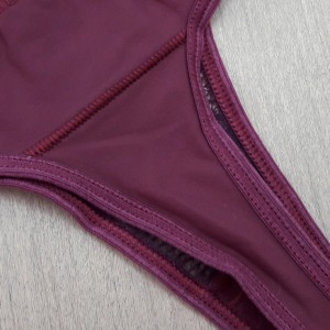 Tanga Fio com Renda Frontal