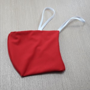 Kit com 5 Mscaras Camada Dupla Elstico Nuca