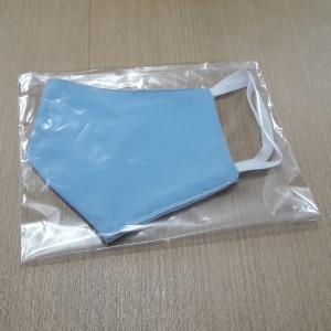 Mscara Colorida em Tricoline Camada Dupla 100% Algodo