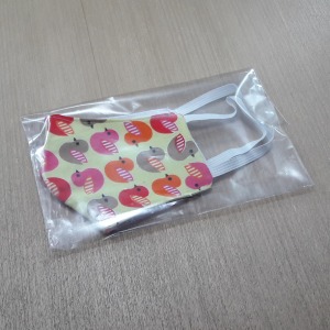 Mscara Infantil em Tricoline Camada Dupla 100% Algodo