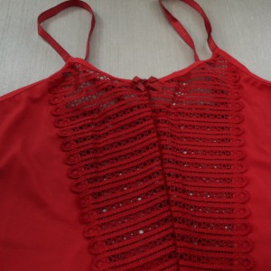 Camisola Detalhe em Renda