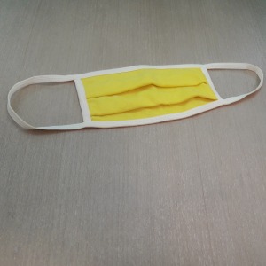 Kit com 3 Mscaras Dupla de Algodo Modelo Cirrgico Lisa