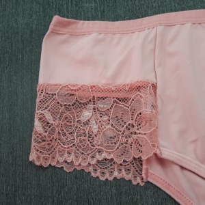 Cala Marjorie em Microfibra de Polister e Renda