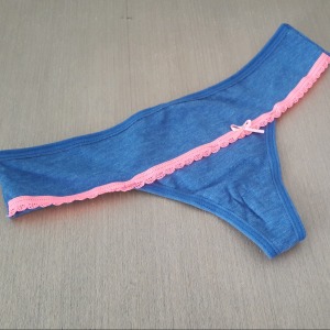 Calcinha Fio Duplo Elstico de Rendinha